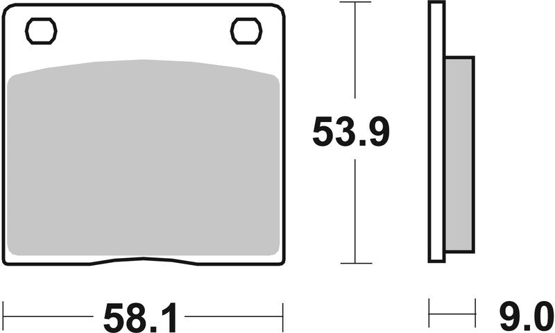 Brembo Street Carbon Ceramic Brake pads - 07KS0207