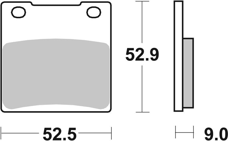 Brembo Street Sintered Metal Brake pads - 07KS05SP