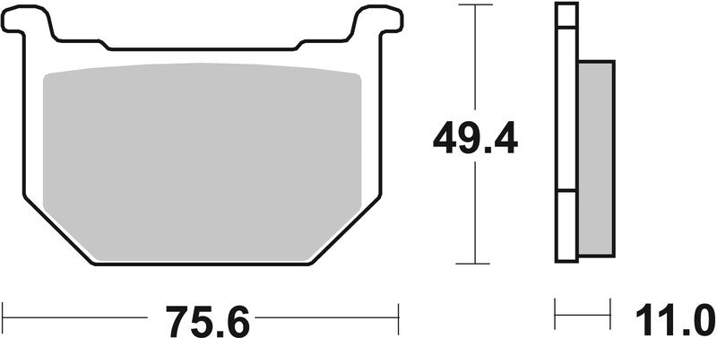 Brembo Street Carbon Ceramic Brake pads - 07SU0312