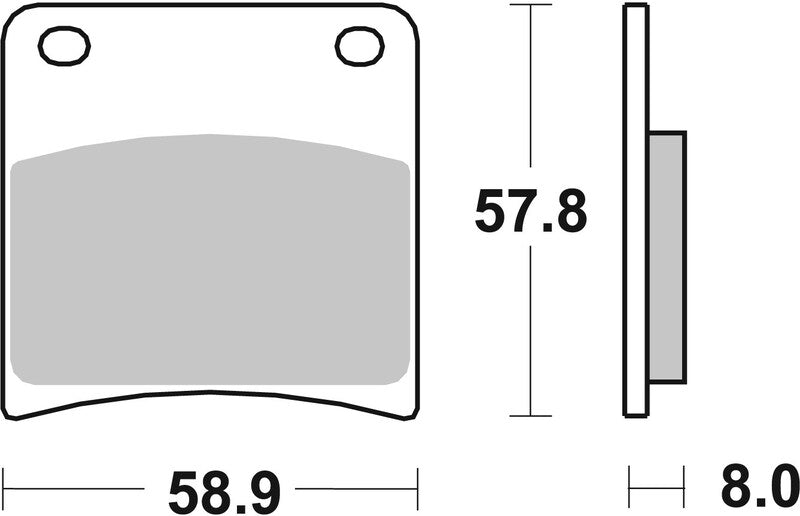 Brembo Street Sintered Metal Brake pads - 07SU13SP