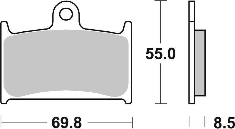 Brembo Competition Carbon Ceramic Brake pads - 07SU14RC