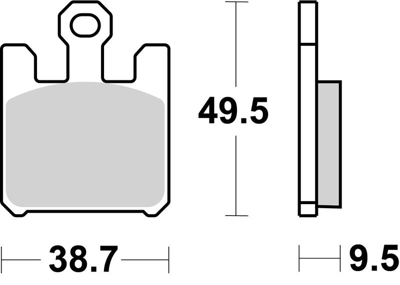 Brembo Competition Carbon Ceramic Brake pads - 07SU26RC