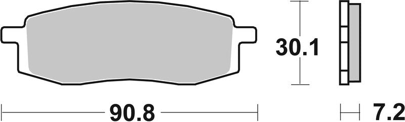Brembo Off-Road Sintered Metal Brake pads - 07YA13SD