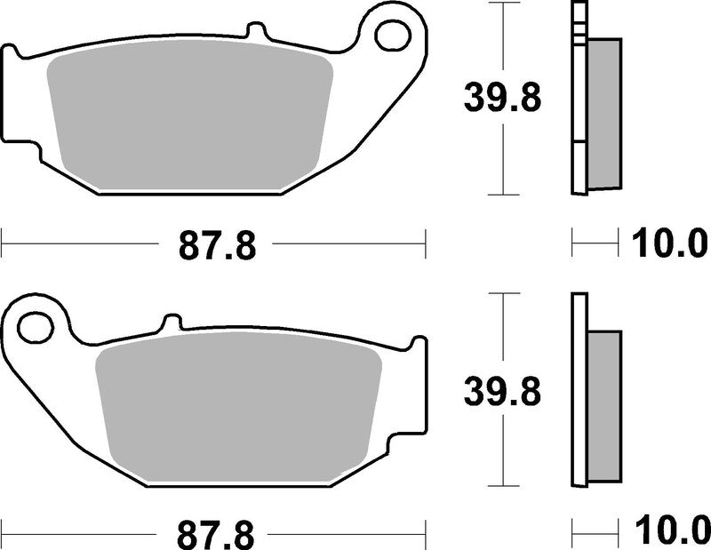 Brembo Off-Road Sintered Metal Brake pads - 07HO61SD