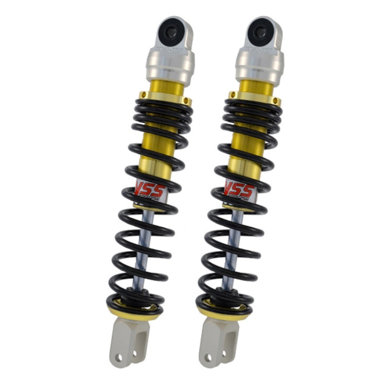 YSS EcoLine TE302 Twin schokdemper achter goud/rood