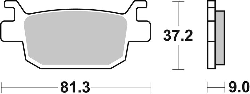 Brembo Street Sintered Metal Brake pads - 07GR93SP