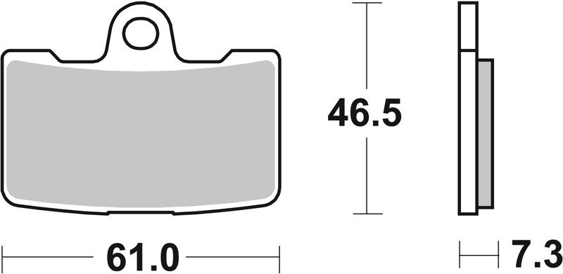 Brembo Street Sintered Metal Brake pads - 07HD19SA