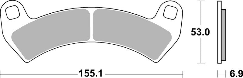 Brembo Off-Road Sintered Metal Brake pads - 07PO14SD