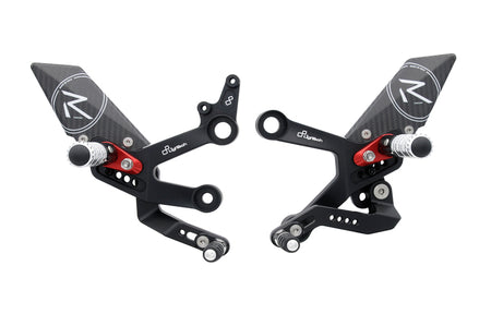 LighTech Racing Adjustable/Foldable Rearset Standard Shifting