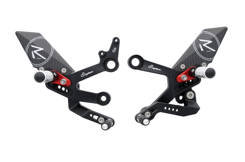 LIGHTECH Racing Adjustable/Foldable Rearset Standard Shifting
