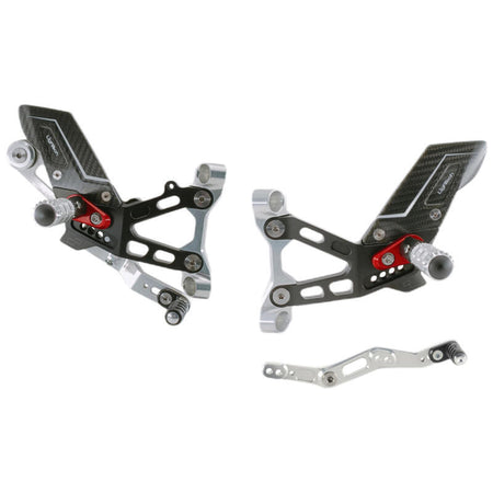 LighTech Racing Adjustable Rearset Standard & Reverse Shifting