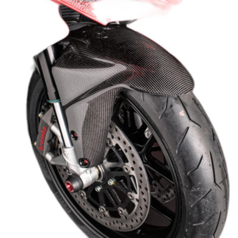 LighTech Front Mudguard Glossy Carbon