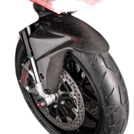 LighTech Front Mudguard Glossy Carbon