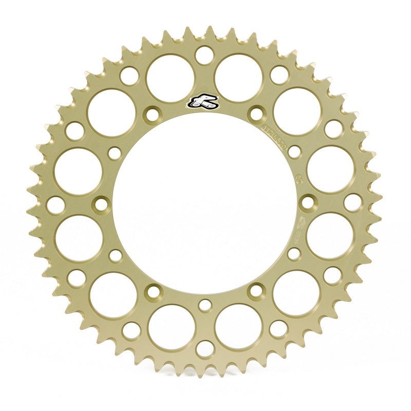 Rear sprocket RENTHAL Aluminium Self cleaning - 520