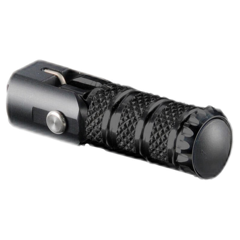 LighTech Foldable Foot Peg Black + M8x20 Screw by Unit