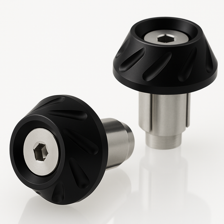 BIHR BAR END NEXT Ø14-17MM, BLK