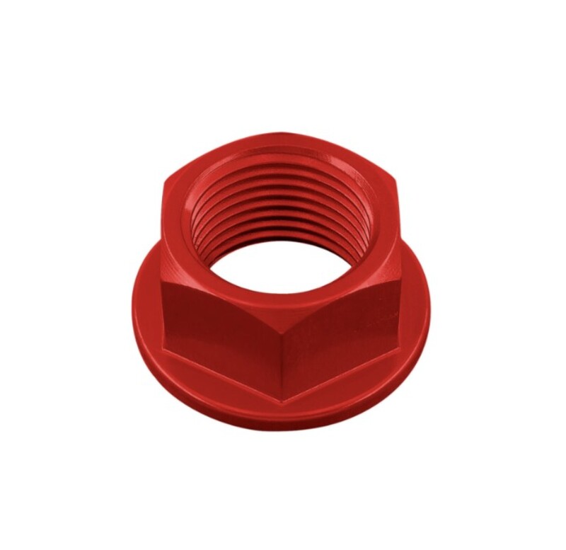 LighTech Special Nut Ergal Swingarm M18x1,50 - Red