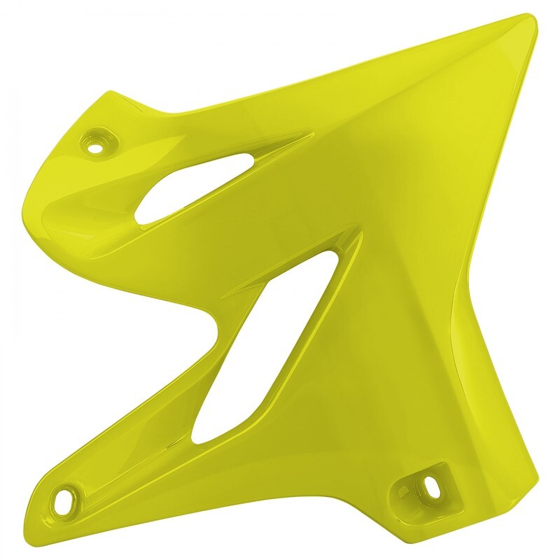 POLISPORT Radiator Covers Neon Yellow Yamaha