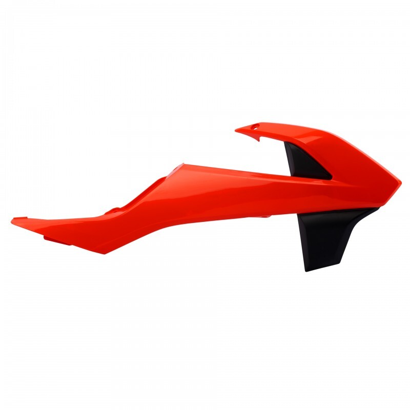Polisport Radiator Covers Neon Orange KTM