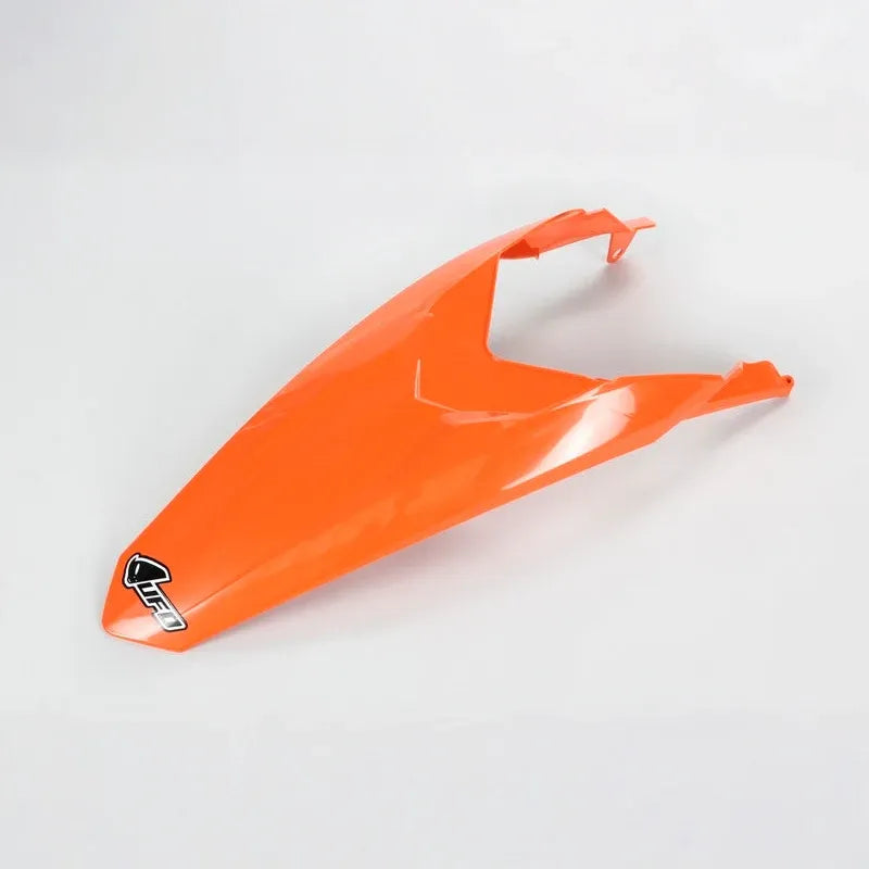 UFO Plast PLASTIC REAR FENDER, ORG/ORG