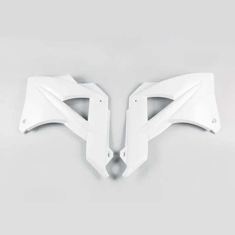 UFO Plast PLASTIC RAD SCOOPS, WHT/WHT