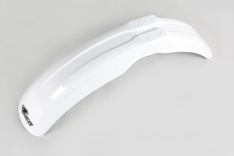 UFO Plast PLASTIC FRONT FENDER, WHT/WHT