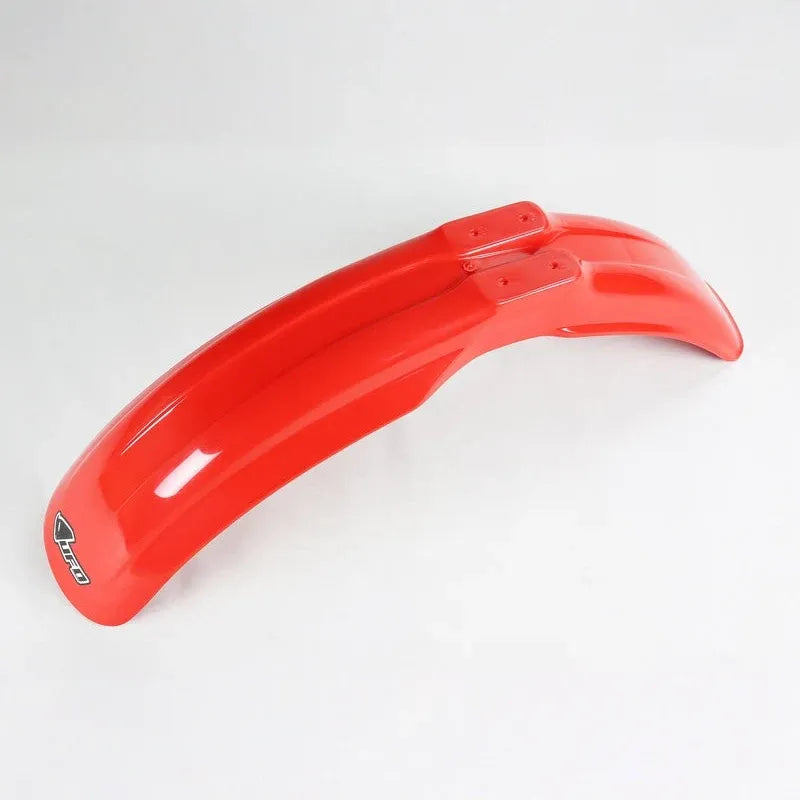 UFO Plast PLASTIC FRONT FENDER, RED/RED