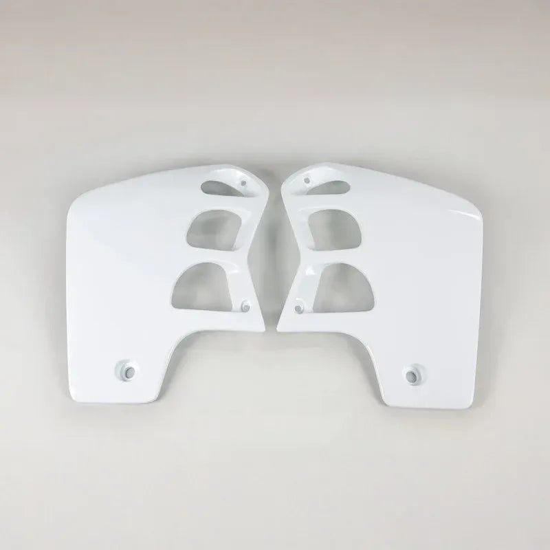 UFO Plast PLASTIC RAD SCOOPS, WHT/WHT