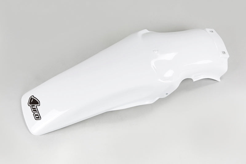 UFO Plast PLASTIC REAR FENDER, WHT/WHT