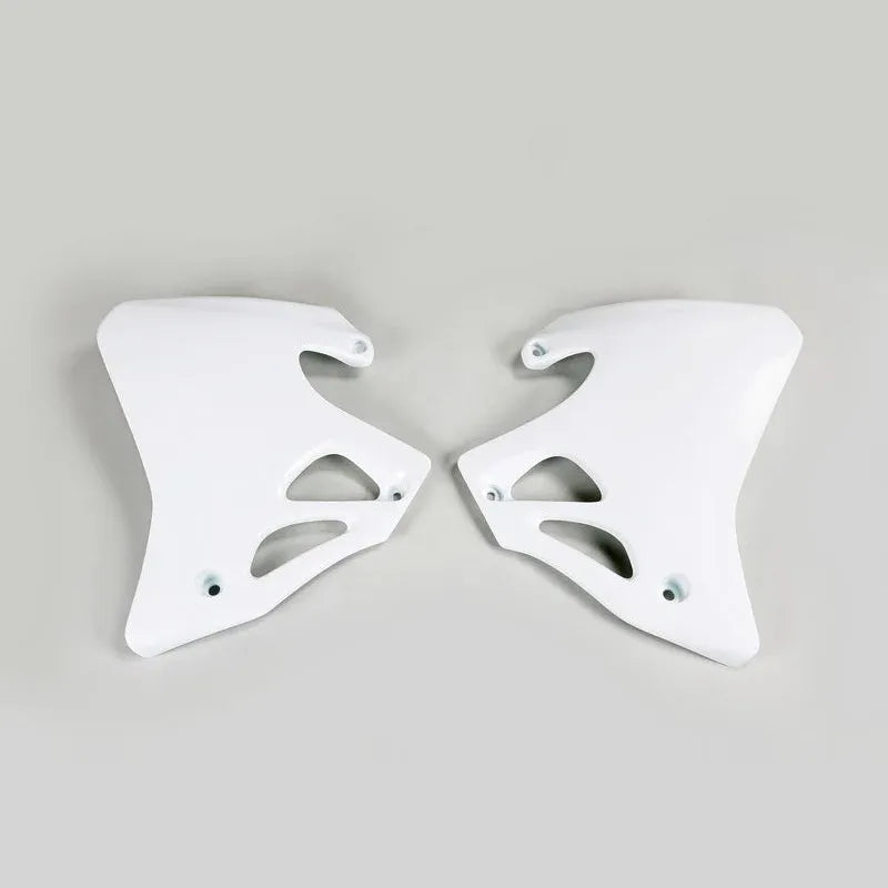 UFO Plast PLASTIC RAD SCOOPS, WHT/WHT