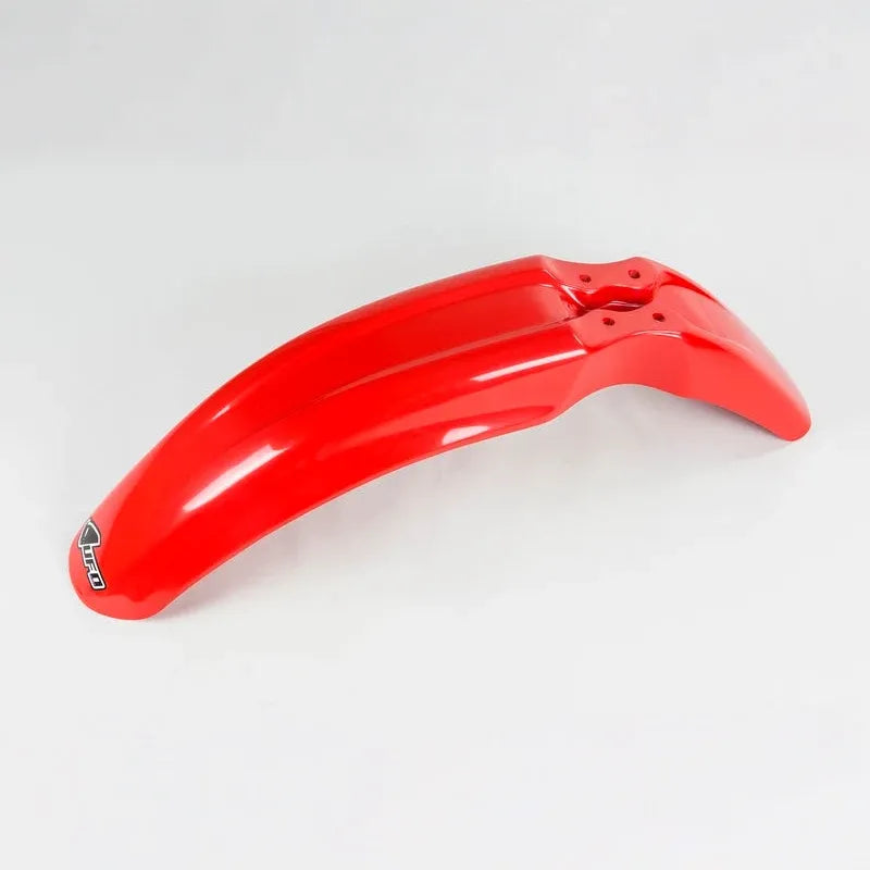 UFO Plast PLASTIC FRONT FENDER, RED/RED
