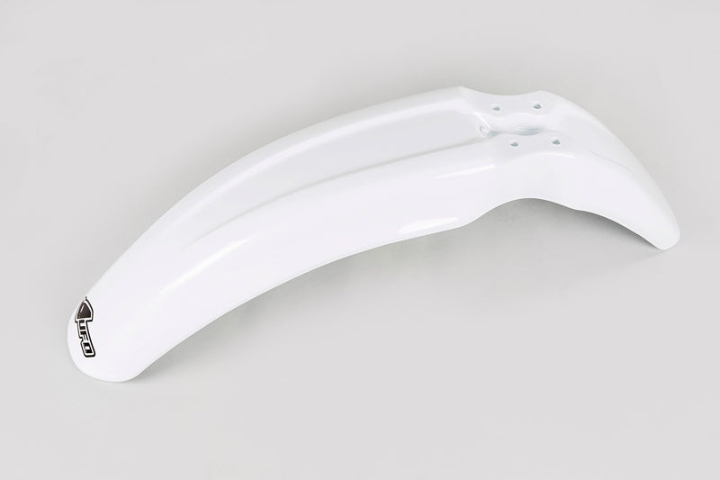 UFO Plast PLASTIC FRONT FENDER, WHT/WHT