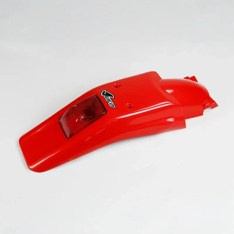UFO Plast PLASTIC REAR FENDER, RED/RED