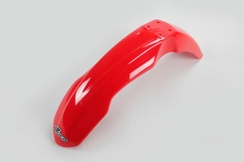 UFO Plast PLASTIC FRONT FENDER, RED/RED