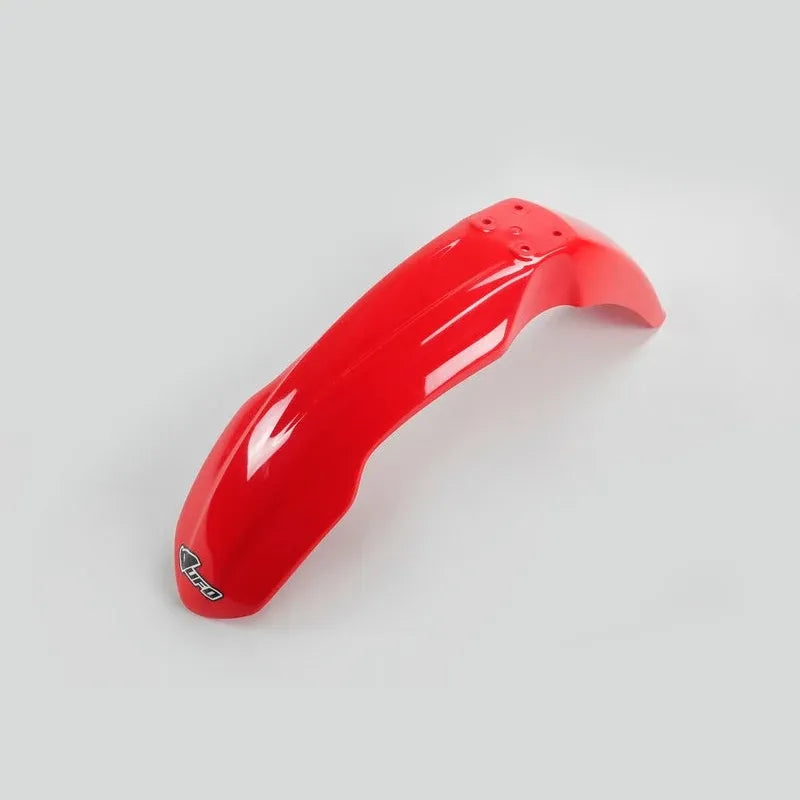 UFO Plast PLASTIC FRONT FENDER, RED/RED