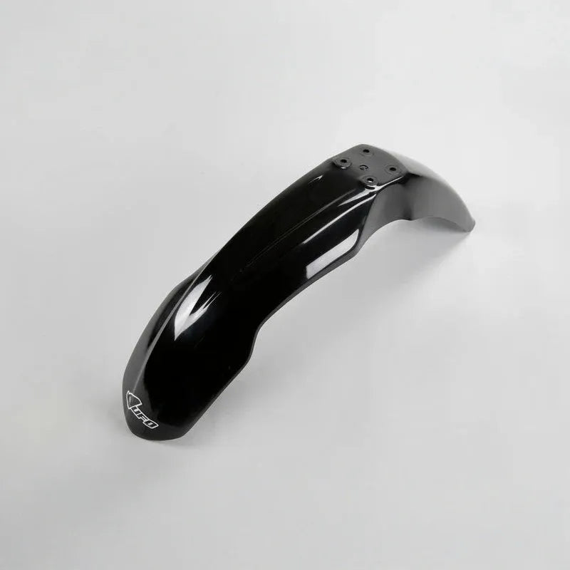UFO Plast PLASTIC FRONT FENDER, BLK/BLK