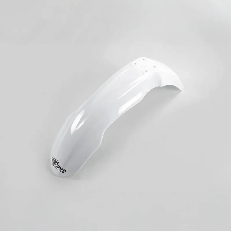 UFO Plast PLASTIC FRONT FENDER, WHT/WHT
