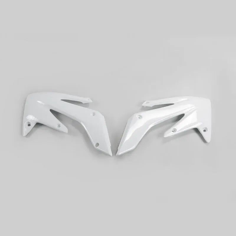 UFO Plast PLASTIC RAD SCOOPS, WHT/WHT