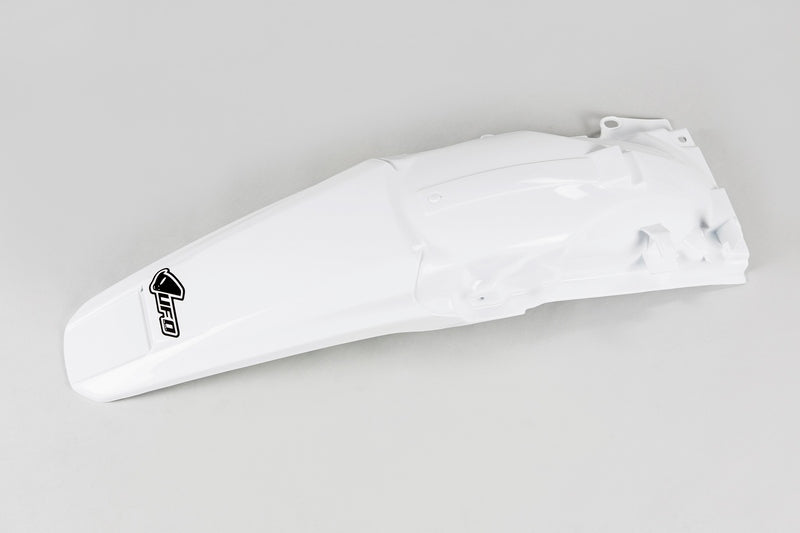 UFO Plast PLASTIC REAR FENDER, WHT/WHT