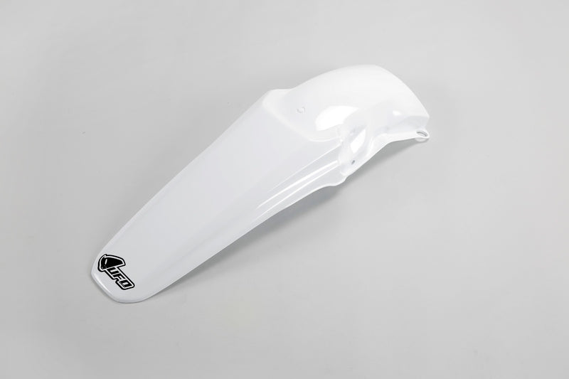 UFO Plast PLASTIC REAR FENDER, WHT/WHT