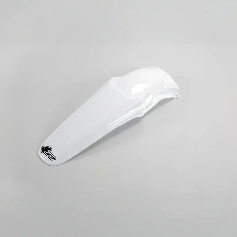 UFO Plast PLASTIC REAR FENDER, WHT/WHT