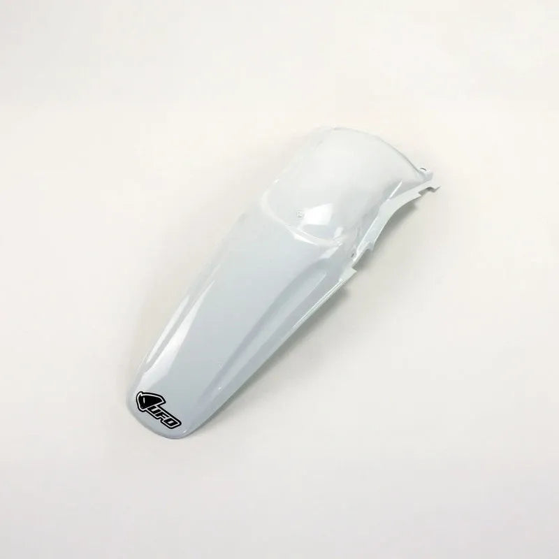 UFO Plast PLASTIC REAR FENDER, WHT/WHT