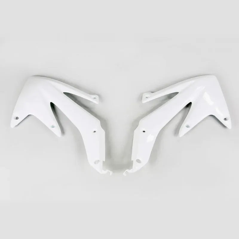 UFO Plast PLASTIC RAD SCOOPS, WHT/WHT