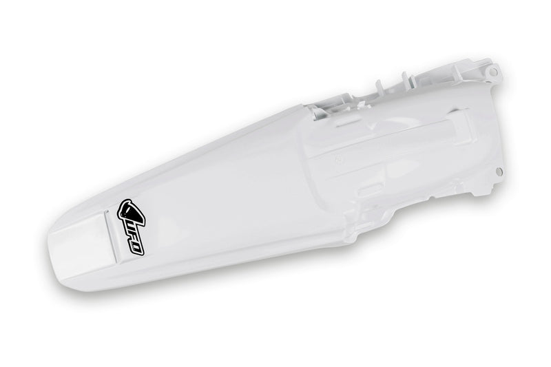 UFO Plast PLASTIC REAR FENDER, WHT/WHT