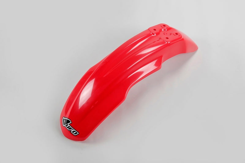 UFO Plast PLASTIC FRONT FENDER, RED/RED