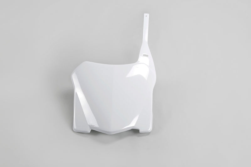 UFO Plast PLASTIC FRONT PLATE, WHT/WHT
