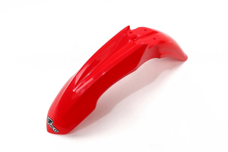 UFO Plast PLASTIC FRONT FENDER, RED/RED