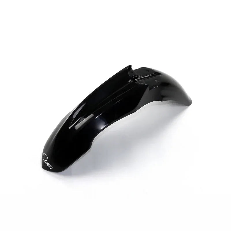 UFO Plast PLASTIC FRONT FENDER, BLK/BLK