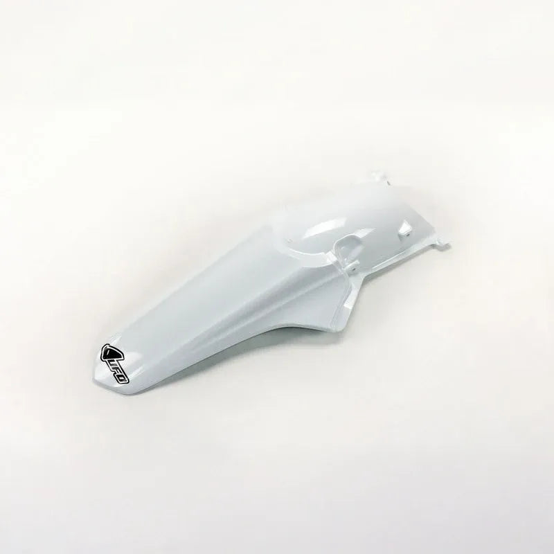 UFO Plast PLASTIC REAR FENDER, WHT/WHT