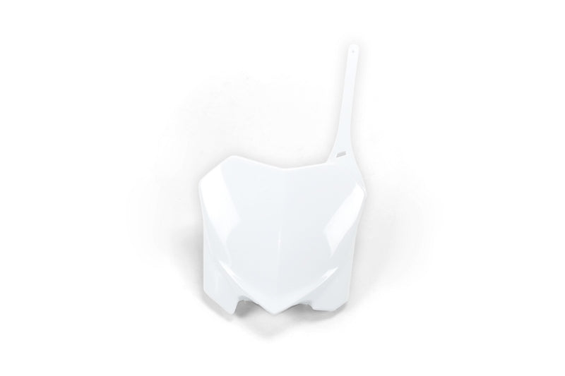 UFO Plast PLASTIC FRONT PLATE, WHT/WHT